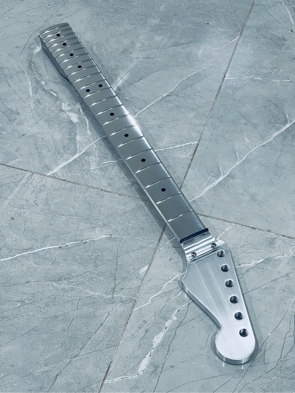 Aluminum Stratocaster® Replacement Neck w/ 9.5" Fretboard Radius