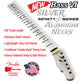 *NEW* Fender® Licensed Aluminum Bass VI Neck -Silver Infinity Series- Tele® Headstock