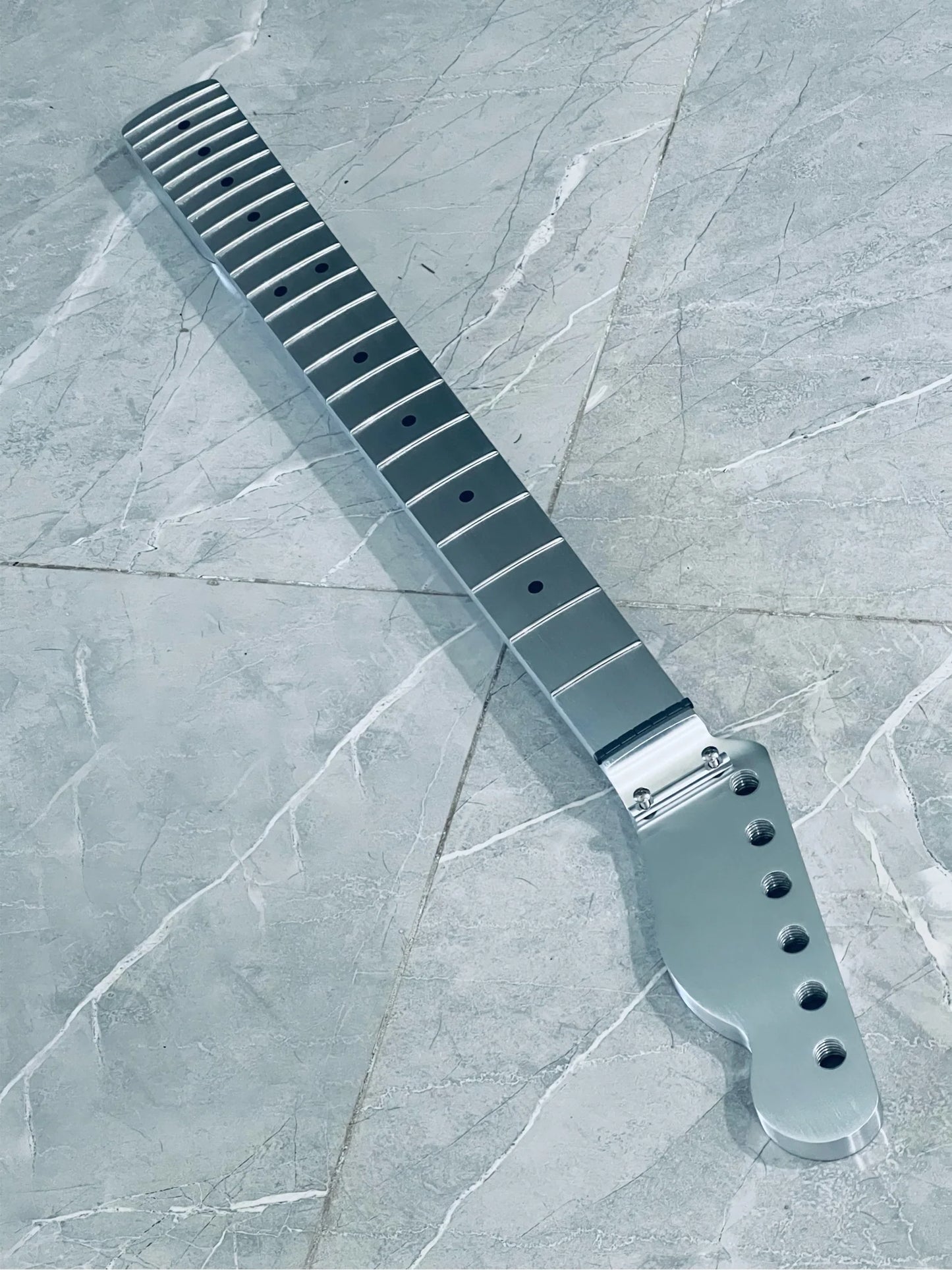 *NEW* Fender® Licensed Aluminum 27" Scale Baritone Conversion Neck w/ 9.5" Fretboard Radius